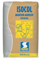 MORTIER ADHESIF ISOCOL/ ADHESIF CONTACT SAC DE 25KG